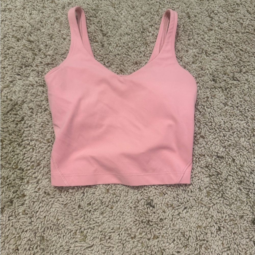 lululemon athletica Pink Crop Top